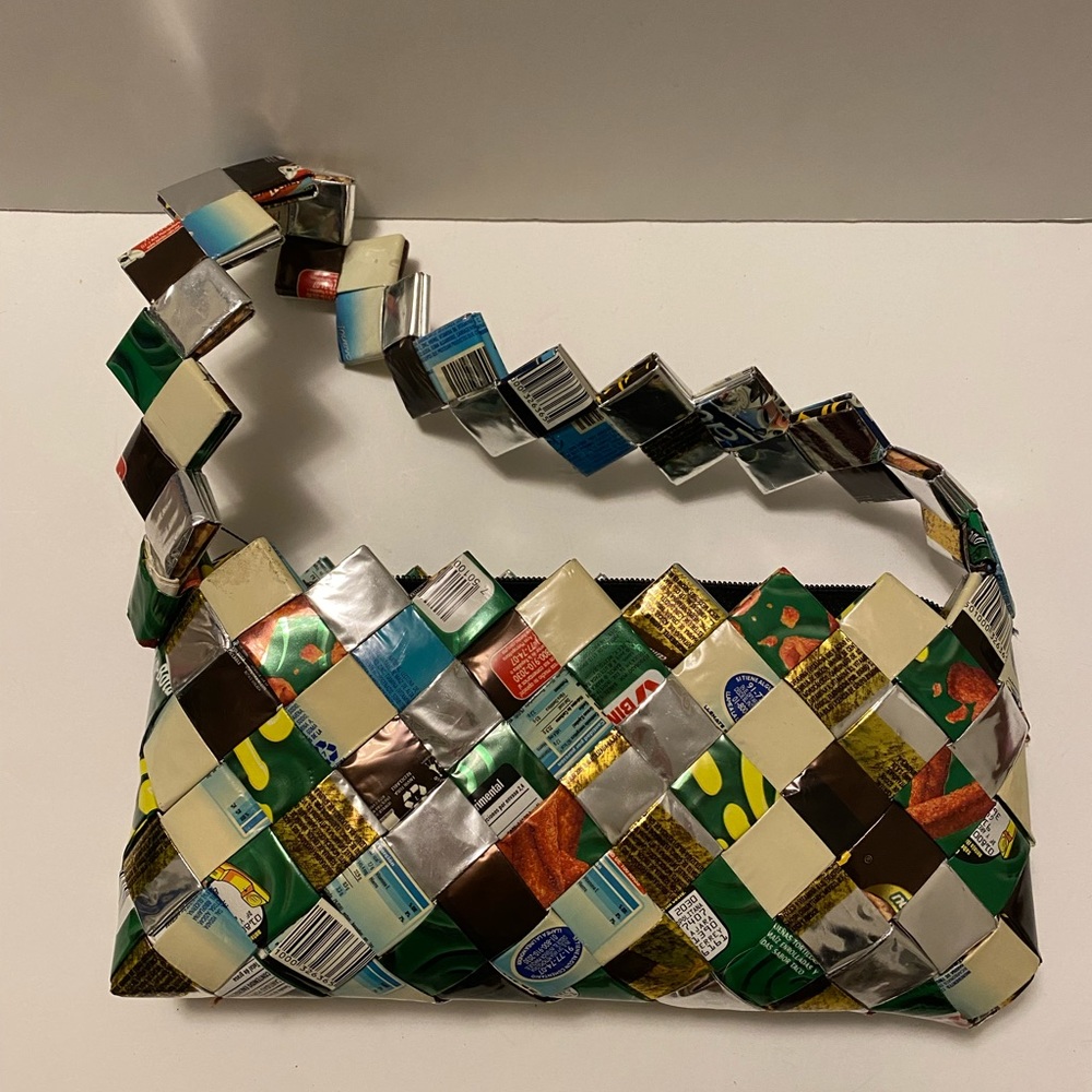 Upcycled Wrapper Bag Purse y2k